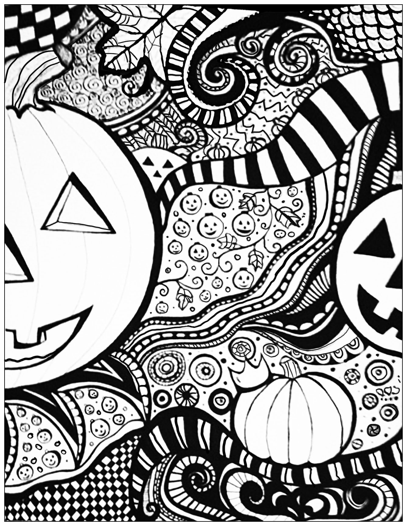 Free Halloween Coloring Pages For Adults Halloween Coloring Pages For Free Halloween Coloring Pages For Adults Halloween Coloring Pages For