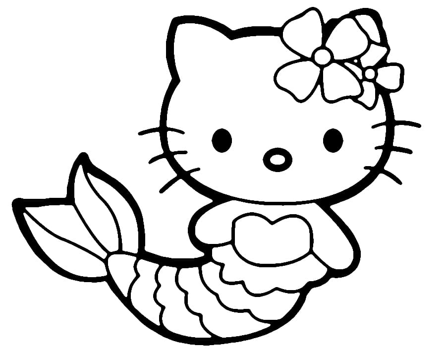 Free Hello Kitty Mermaid Coloring Page Free Printable Coloring Pages Free Hello Kitty Mermaid Coloring Page Free Printable Coloring Pages