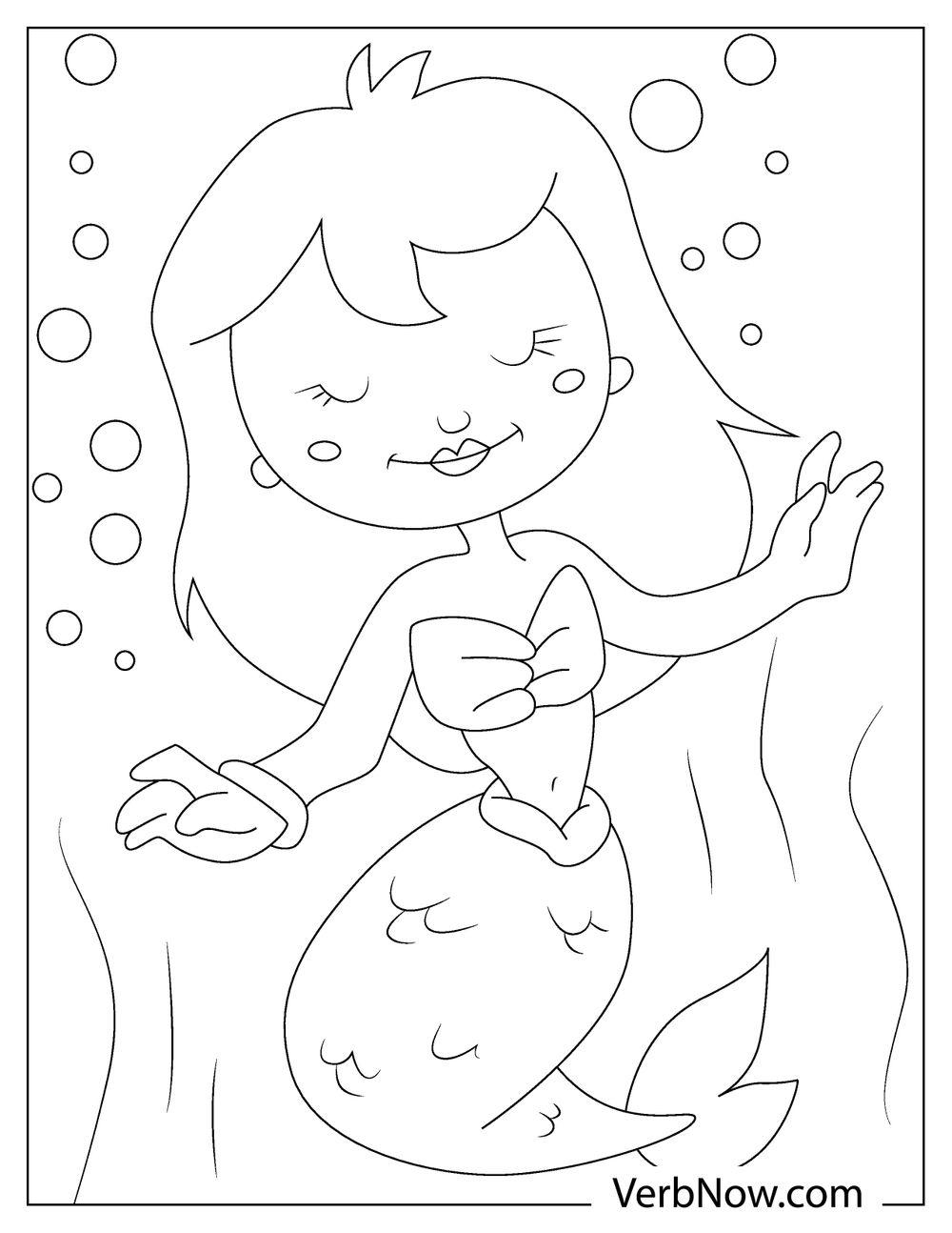 Free LITTLE MERMAID Coloring Pages For Download Printable PDF Free LITTLE MERMAID Coloring Pages For Download Printable PDF