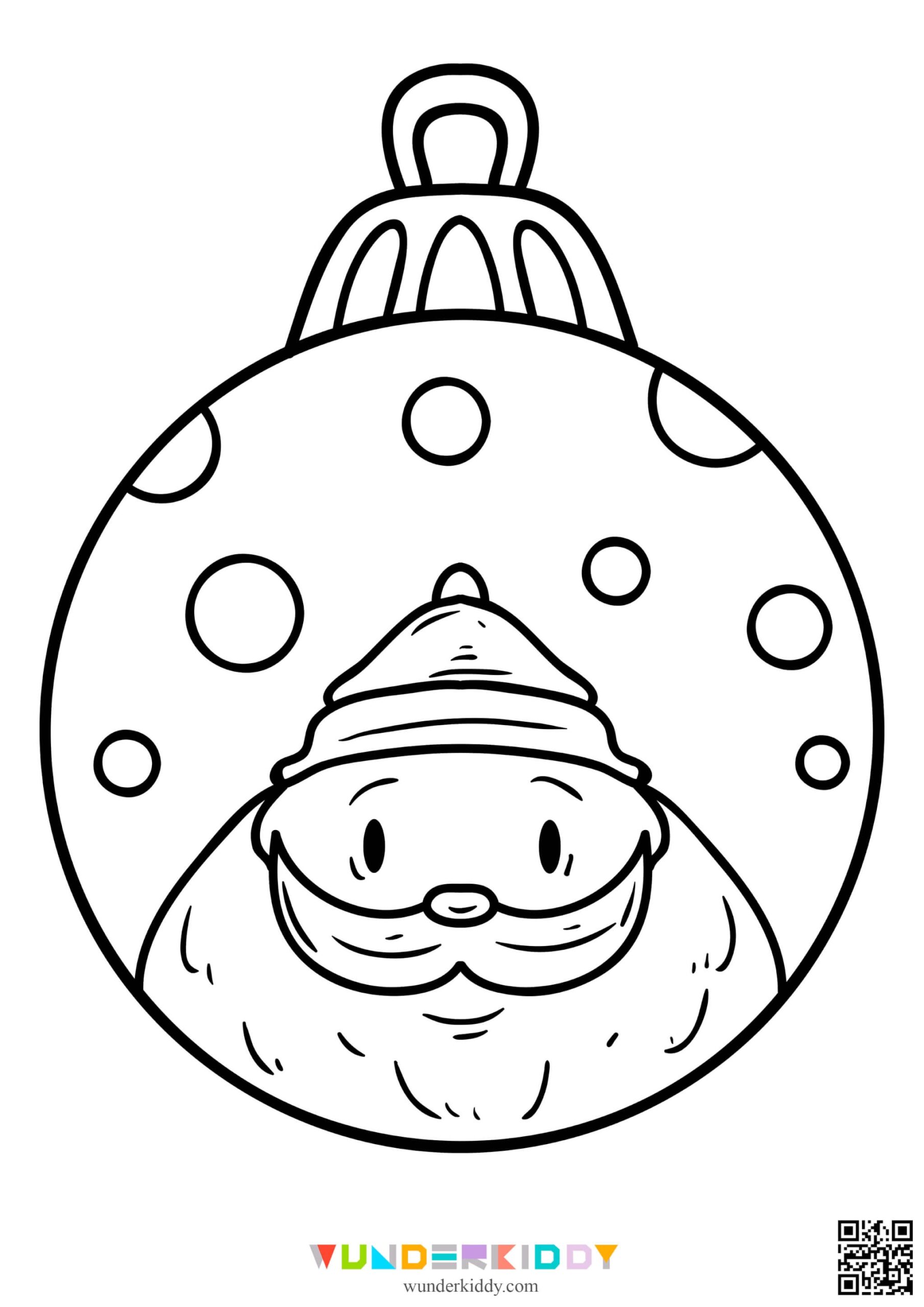 Free Ornament Coloring Pages