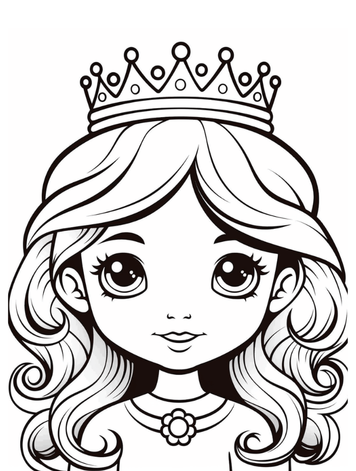 princess printable coloring pages