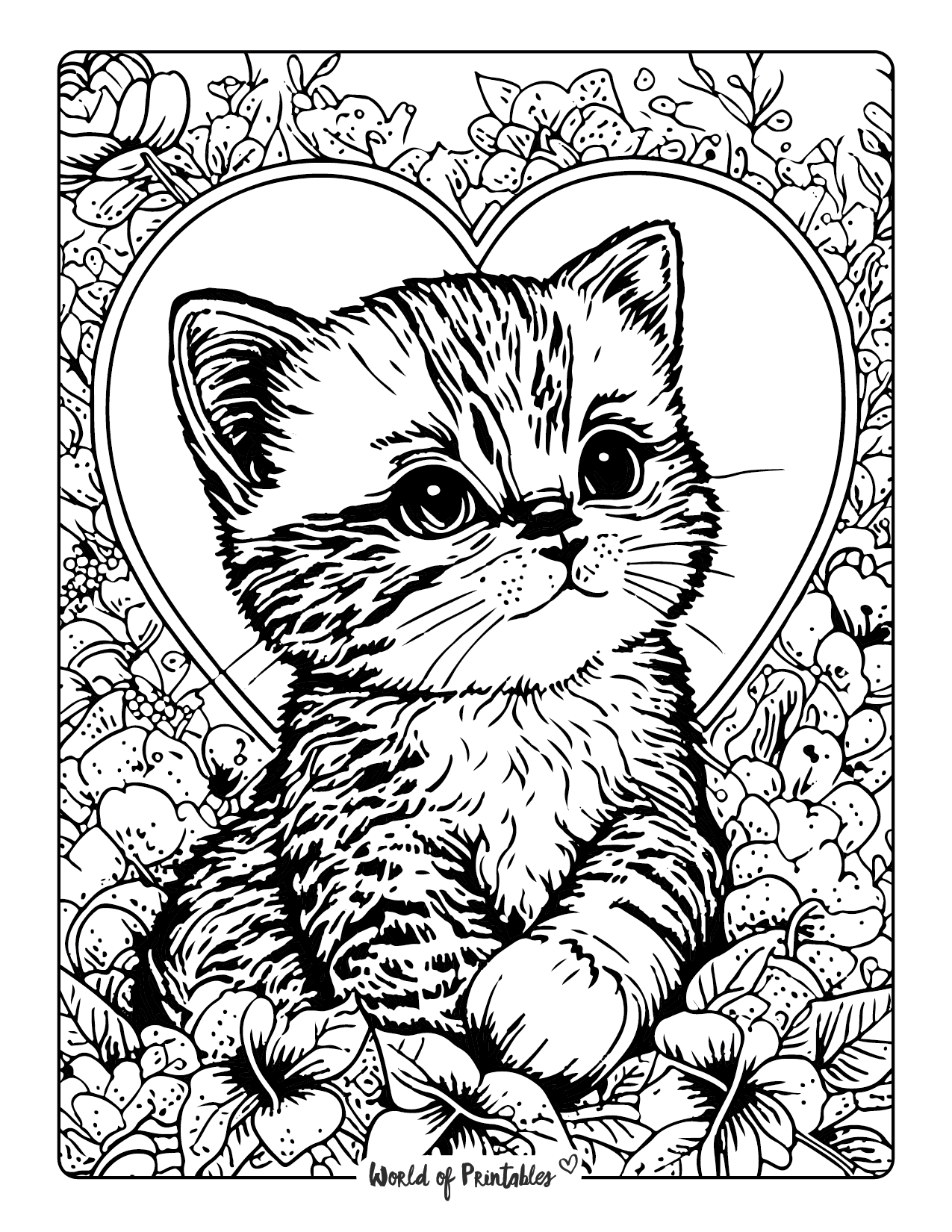 Free Printable Cat Adult Coloring Pages Free Printable Cat Adult Coloring Pages