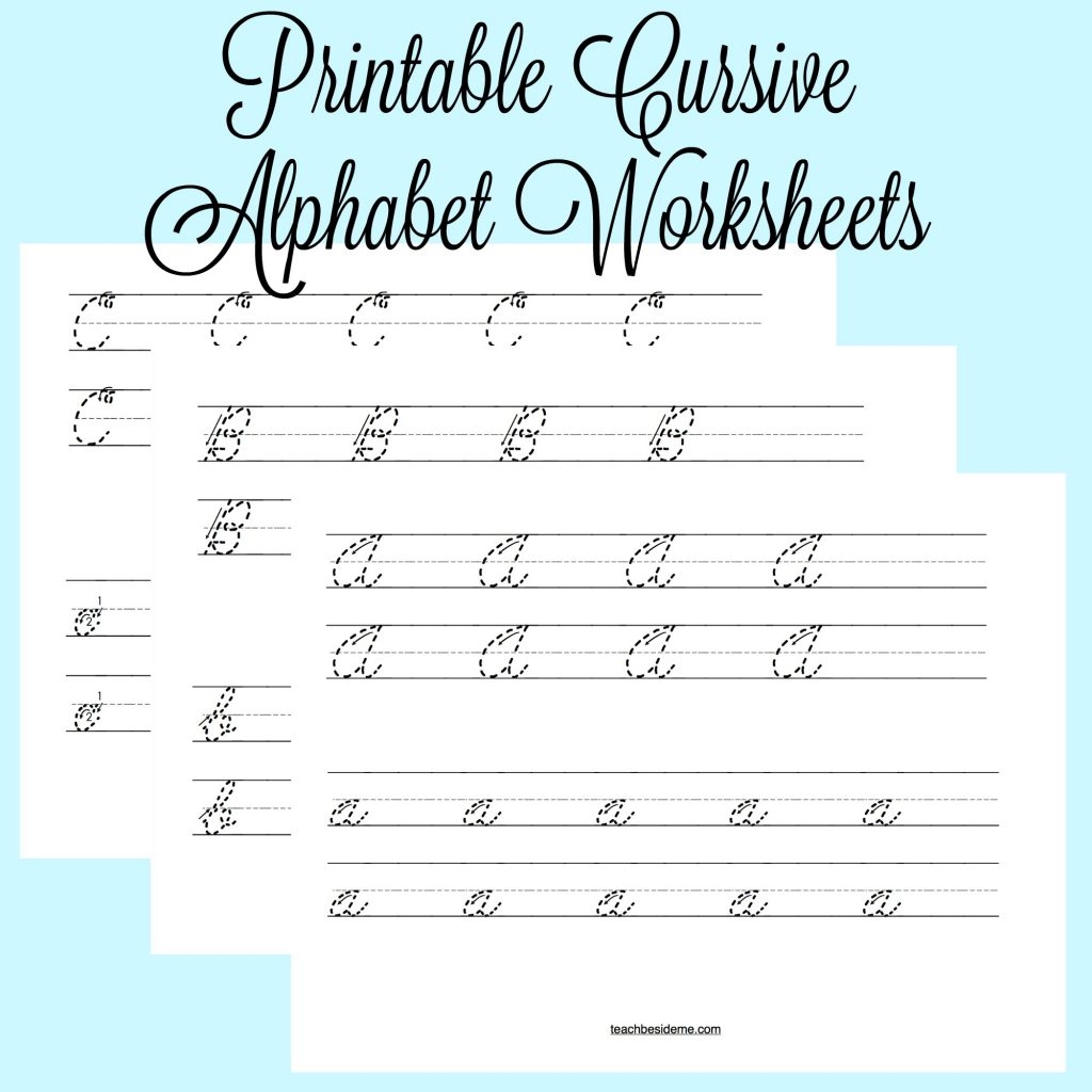 Free Printable Cursive Alphabet Worksheet For Kids Printables For Free Printable Cursive Alphabet Worksheet For Kids Printables For