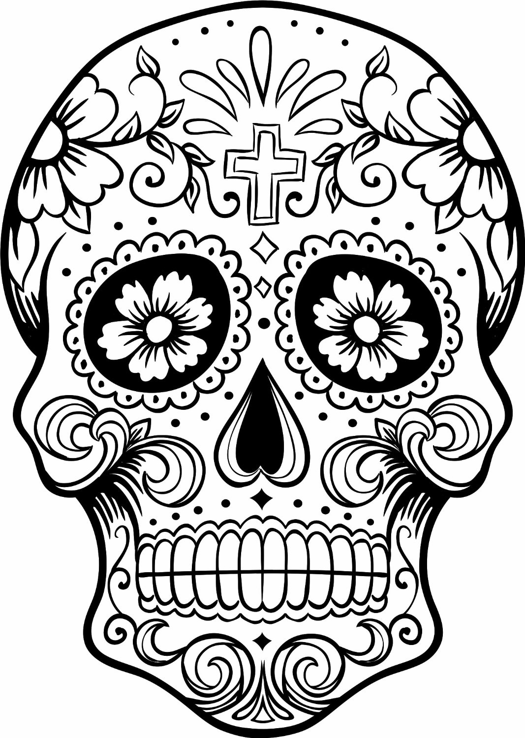 Free Printable Day Of The Dead Coloring Pages Best Coloring Pages For Free Printable Day Of The Dead Coloring Pages Best Coloring Pages For