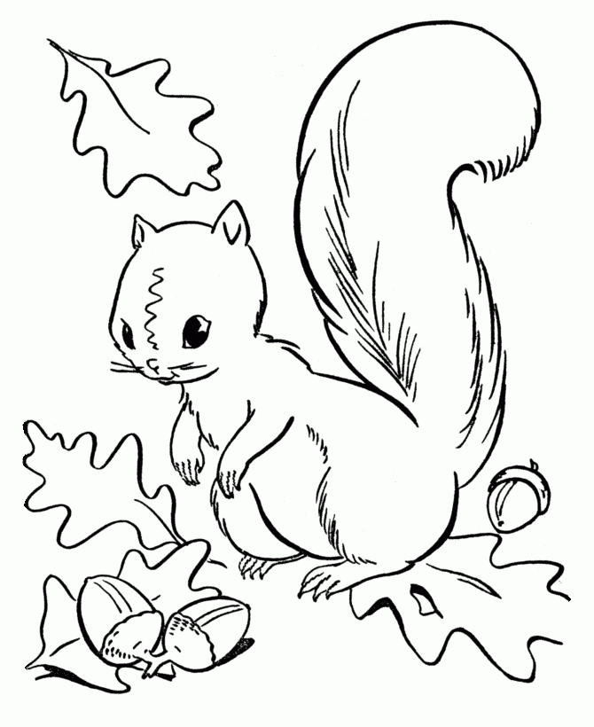 free coloring pages fall