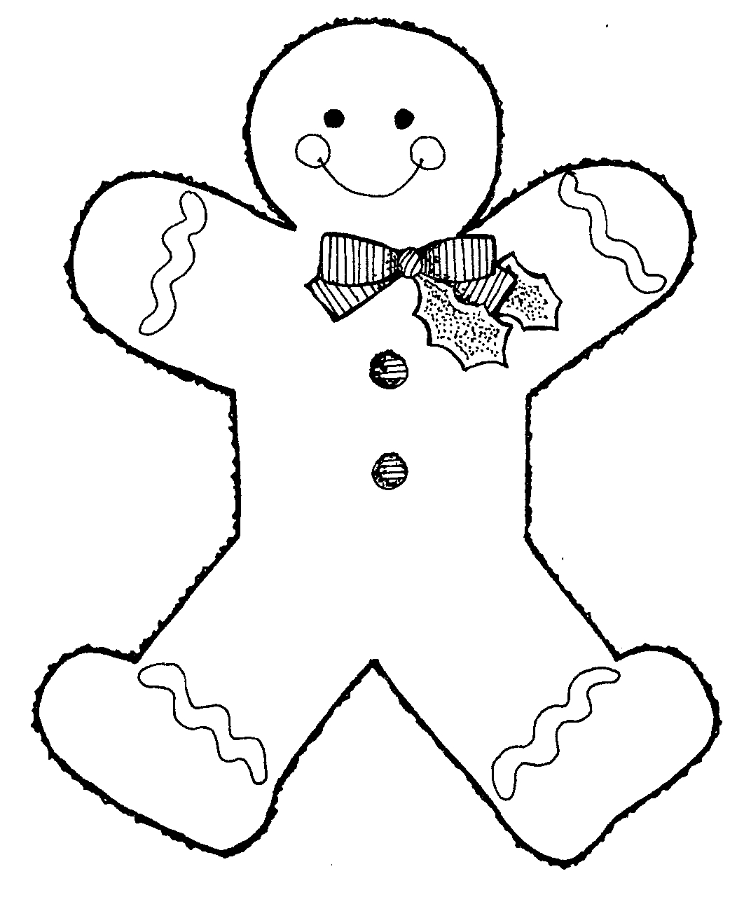 Free Printable Gingerbread Man Coloring Pages For Kids Free Printable Gingerbread Man Coloring Pages For Kids
