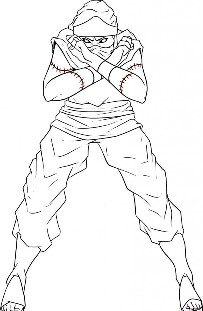 coloring pages naruto