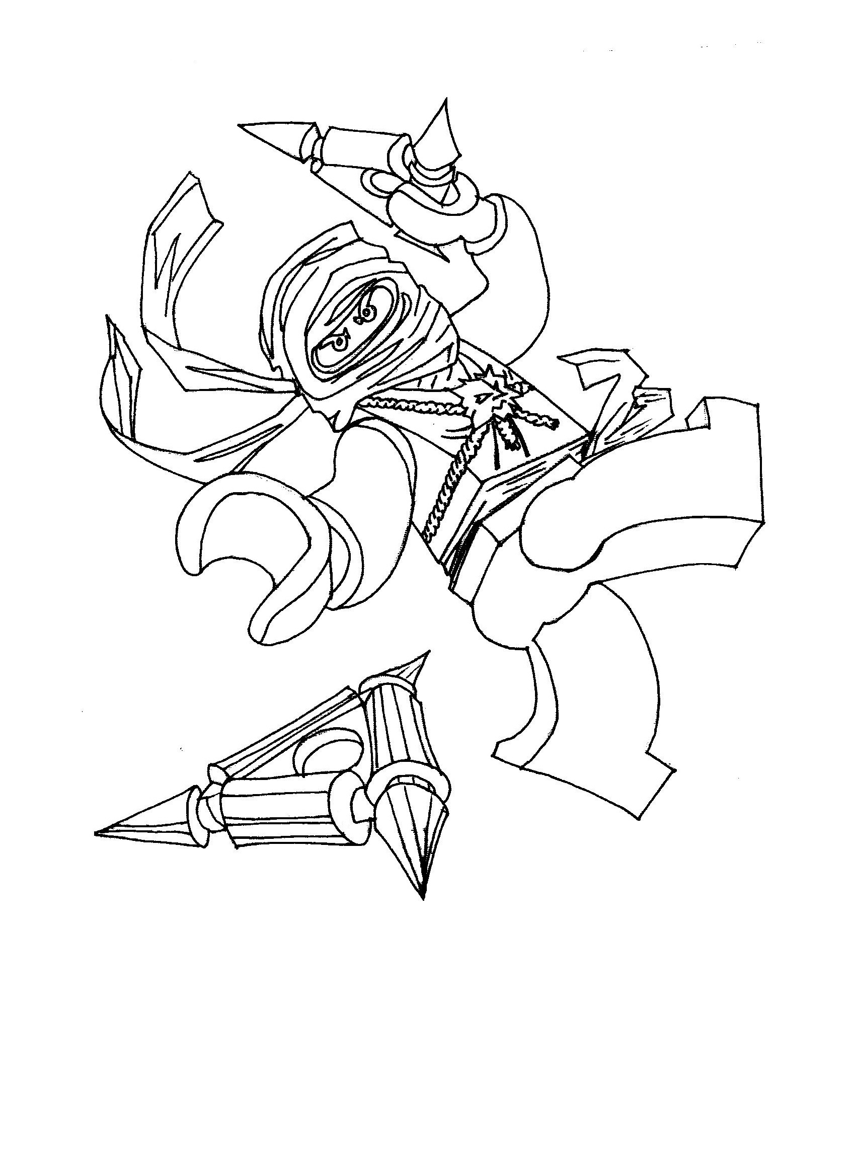 ninjago coloring pages