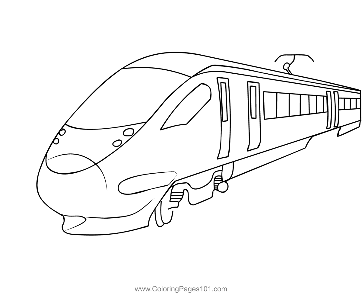 Free Printable Train Coloring Pages For Kids Printables For Everyone