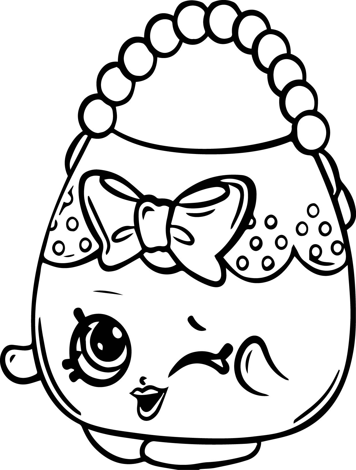 Free Shopkin Coloring Pages At GetDrawings Free Download