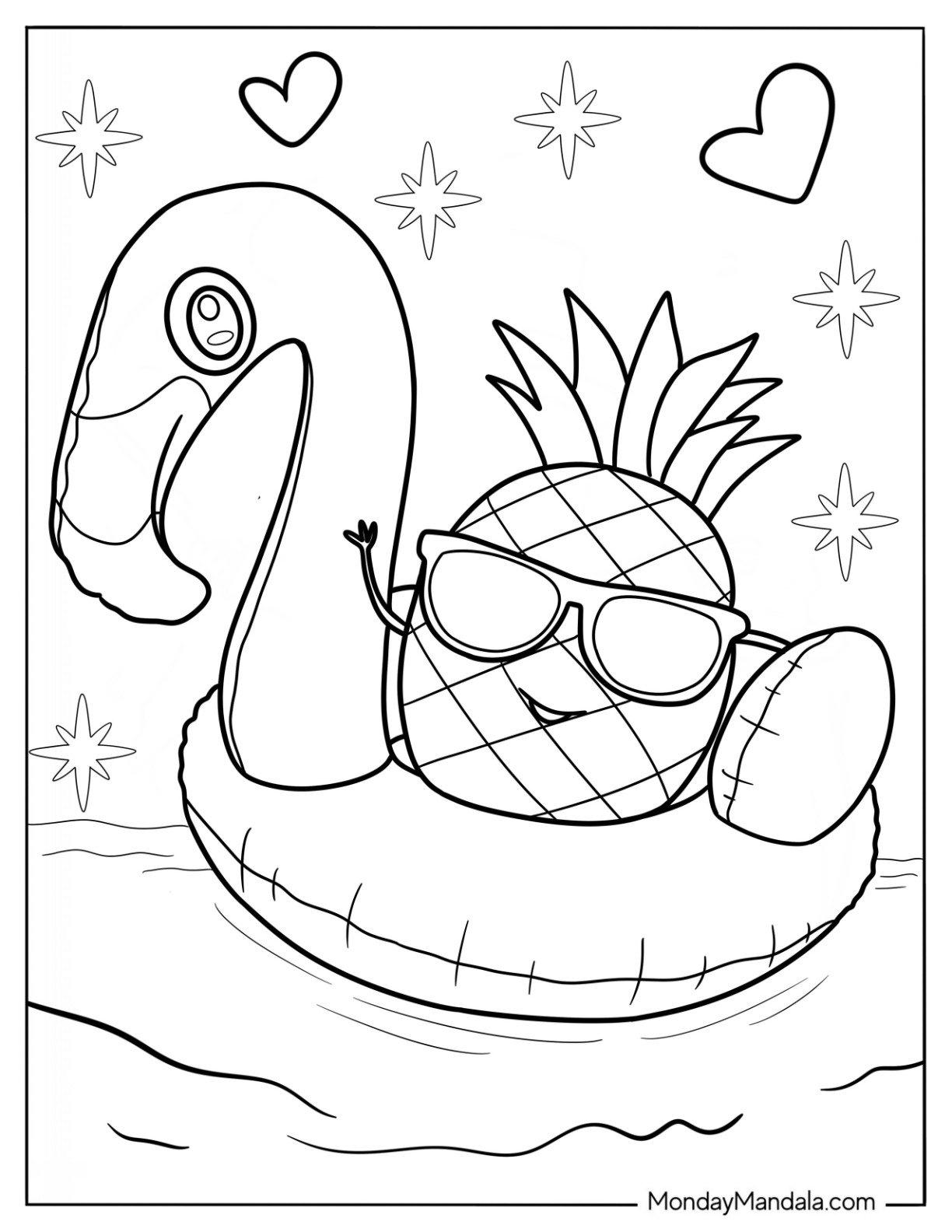 Free Summer Coloring Pages For Kids Printable Free Summer Coloring Pages For Kids Printable