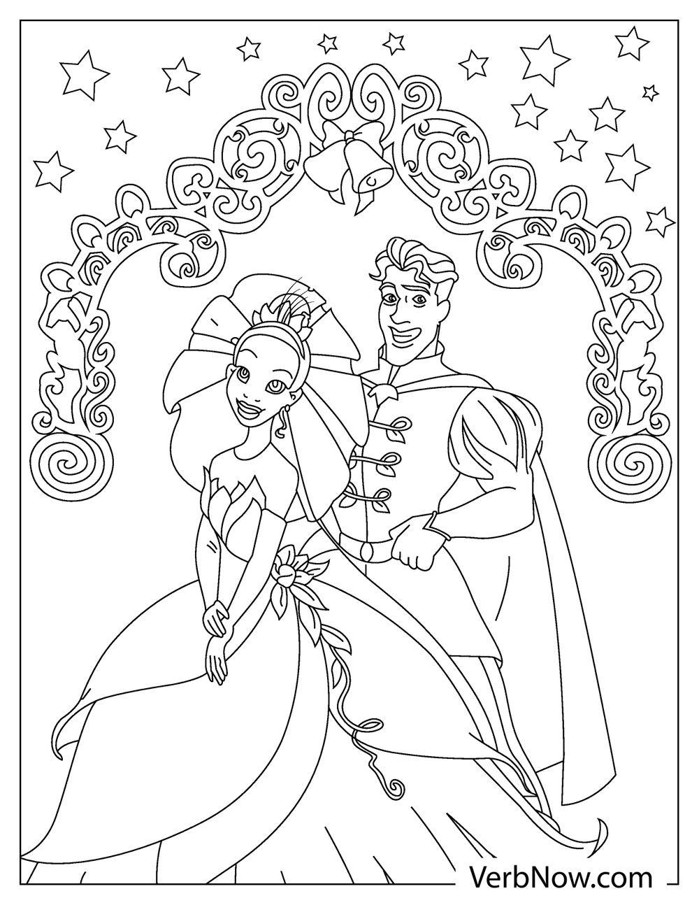 Free TIANA Coloring Pages For Download Printable PDF 