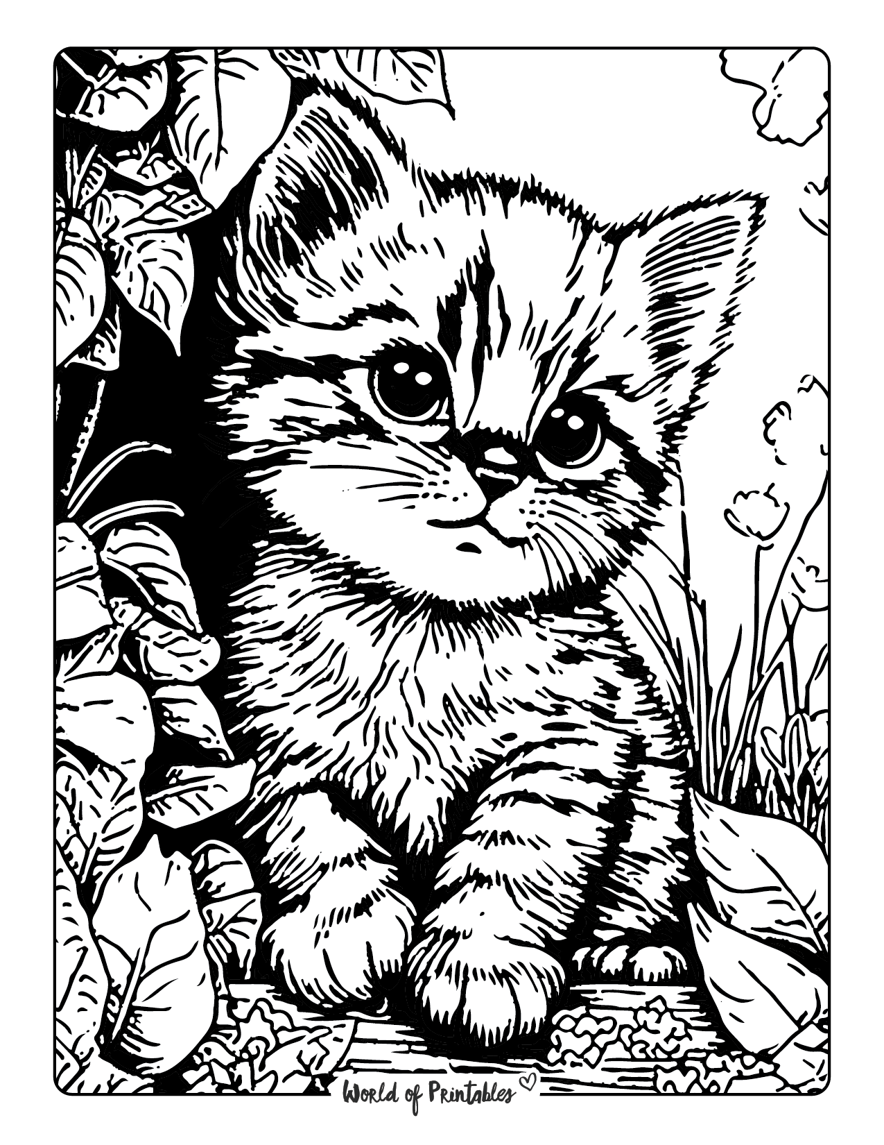 Fun Cat Coloring Pages Printable Free Printables For Everyone Fun Cat Coloring Pages Printable Free Printables For Everyone