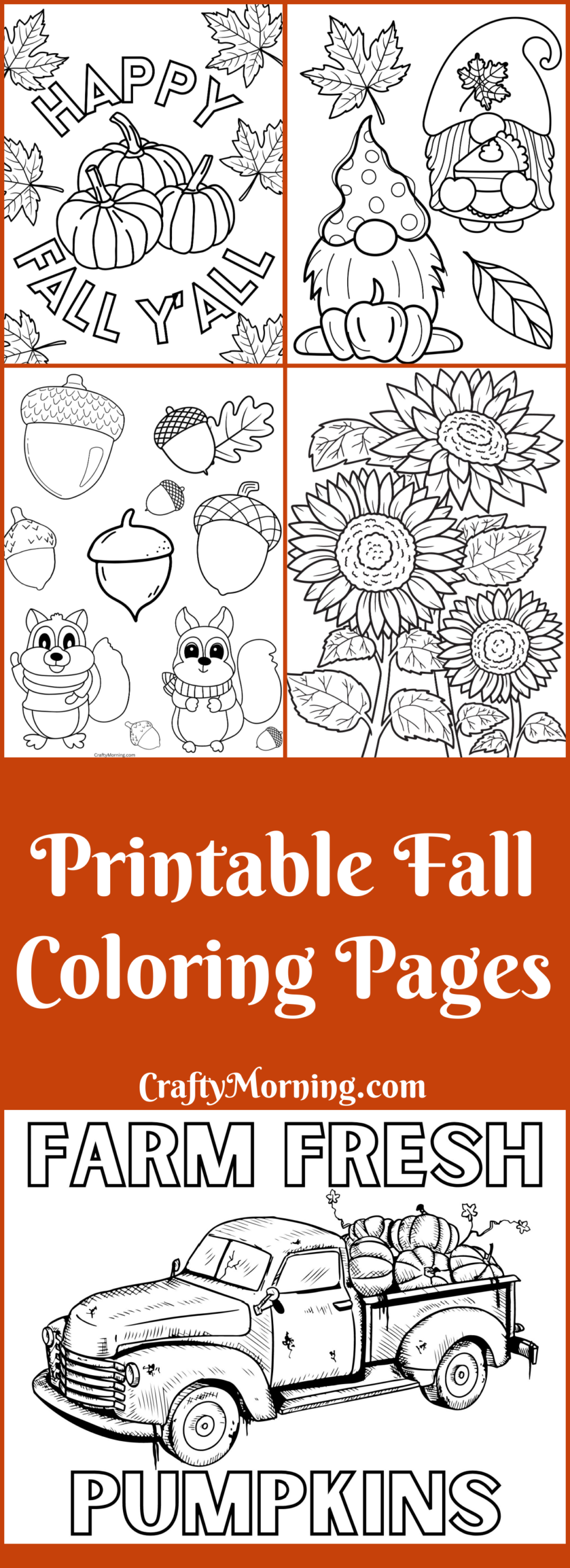 Fun Free Fall Coloring Pages Printable Printables For Everyone