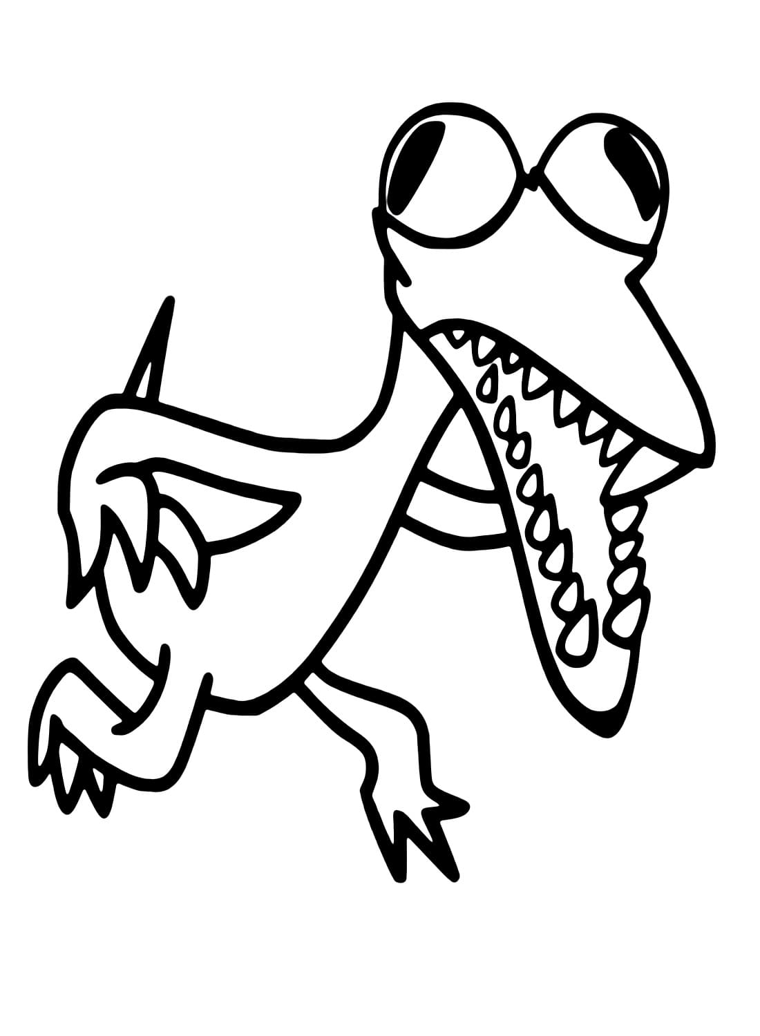 Funny Orange Rainbow Friends Coloring Page Download Print Or Color 