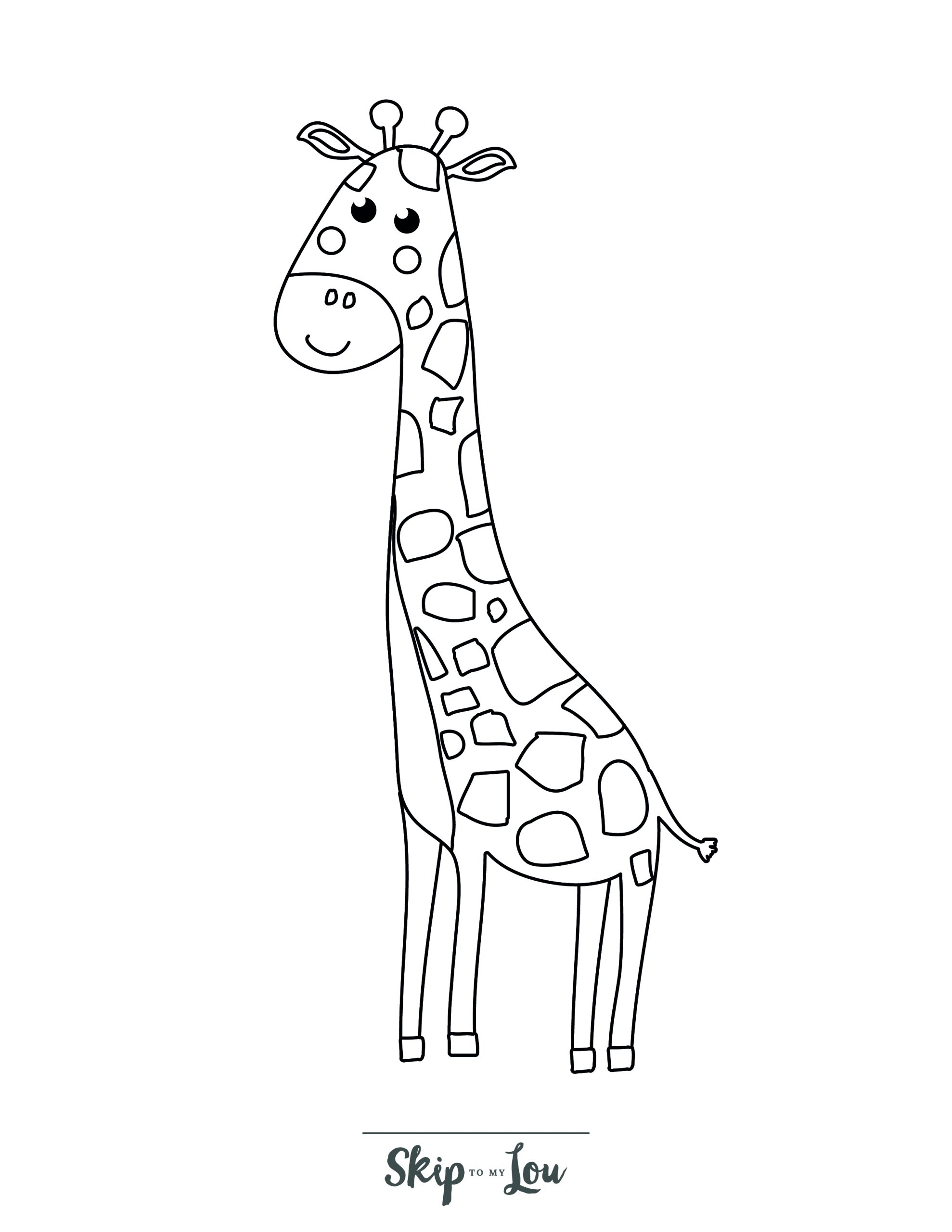Giraffe Head Coloring Pages Giraffe Head Coloring Pages