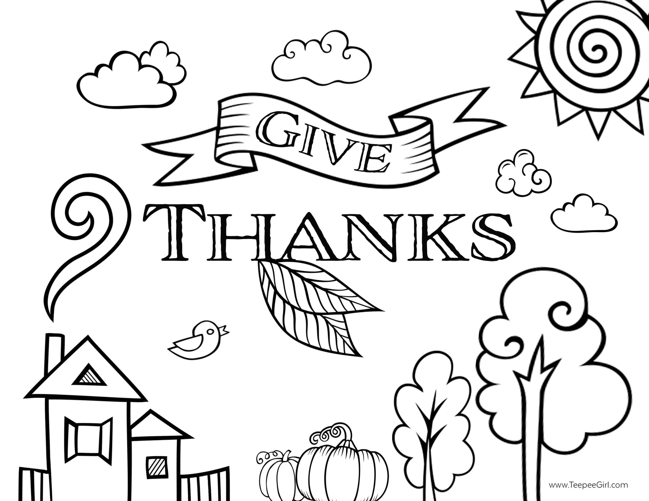 coloring pages for thanks giving coloring pages for thanks giving