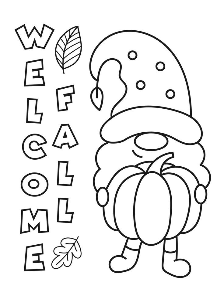 Gnome Coloring Pages Free Printable PDF Gnome Coloring Pages Free Printable PDF