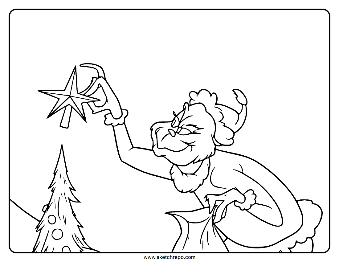 Grinch Coloring Pages Sketch Repo Grinch Coloring Pages Sketch Repo