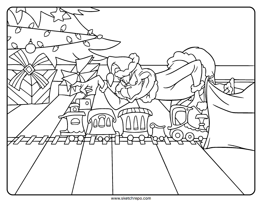 Grinch Coloring Pages Sketch Repo Grinch Coloring Pages Sketch Repo