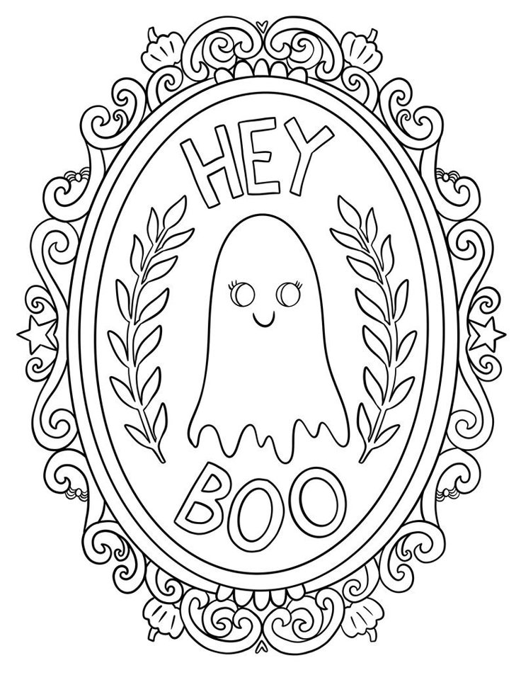 Halloween Coloring Pages Four Full page Coloring Sheets Halloween Halloween Coloring Pages Four Full page Coloring Sheets Halloween