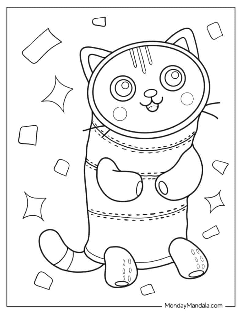 Hamster Kitty Gabby 39 s Dollhouse Coloring Pages Order Discounted Ids