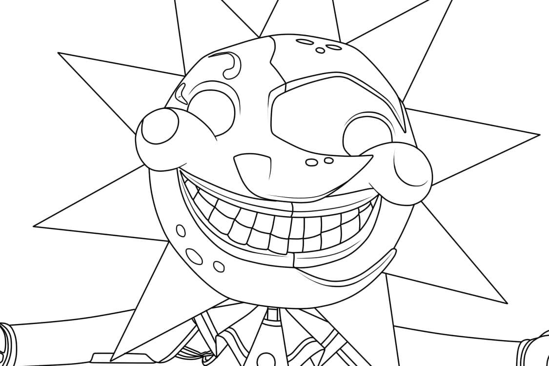 fnaf coloring page