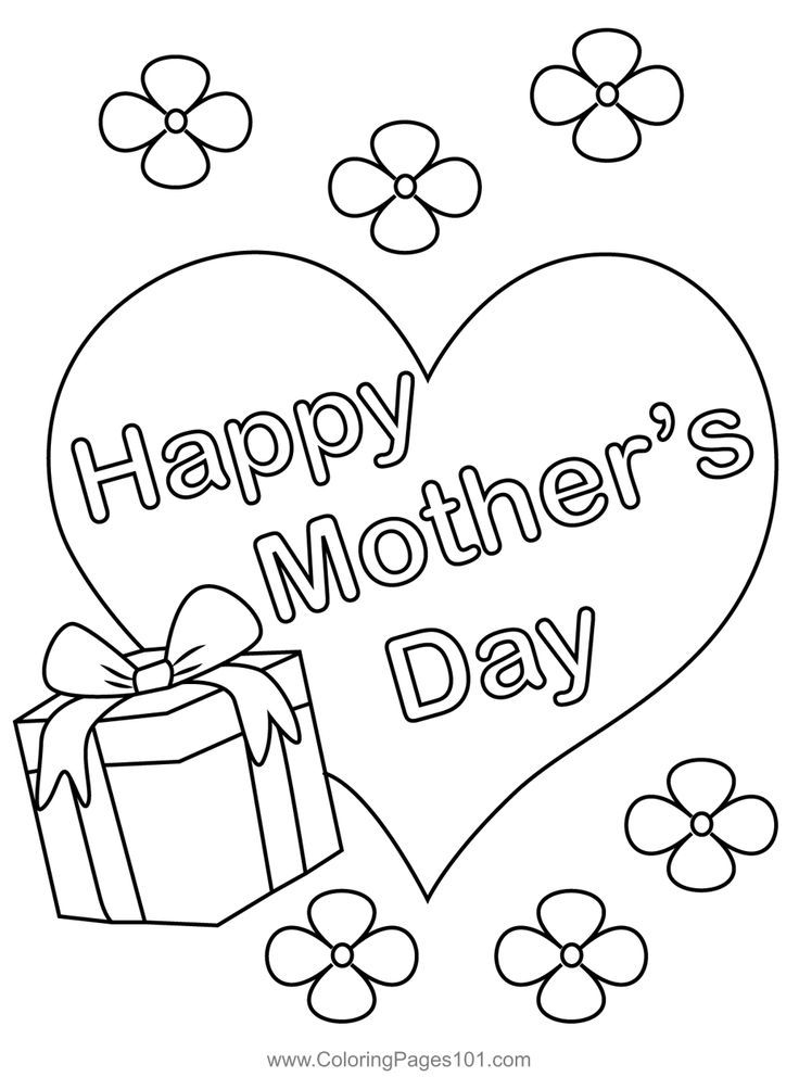 Happy Mother S Day Coloring Page Artofit Happy Mother S Day Coloring Page Artofit