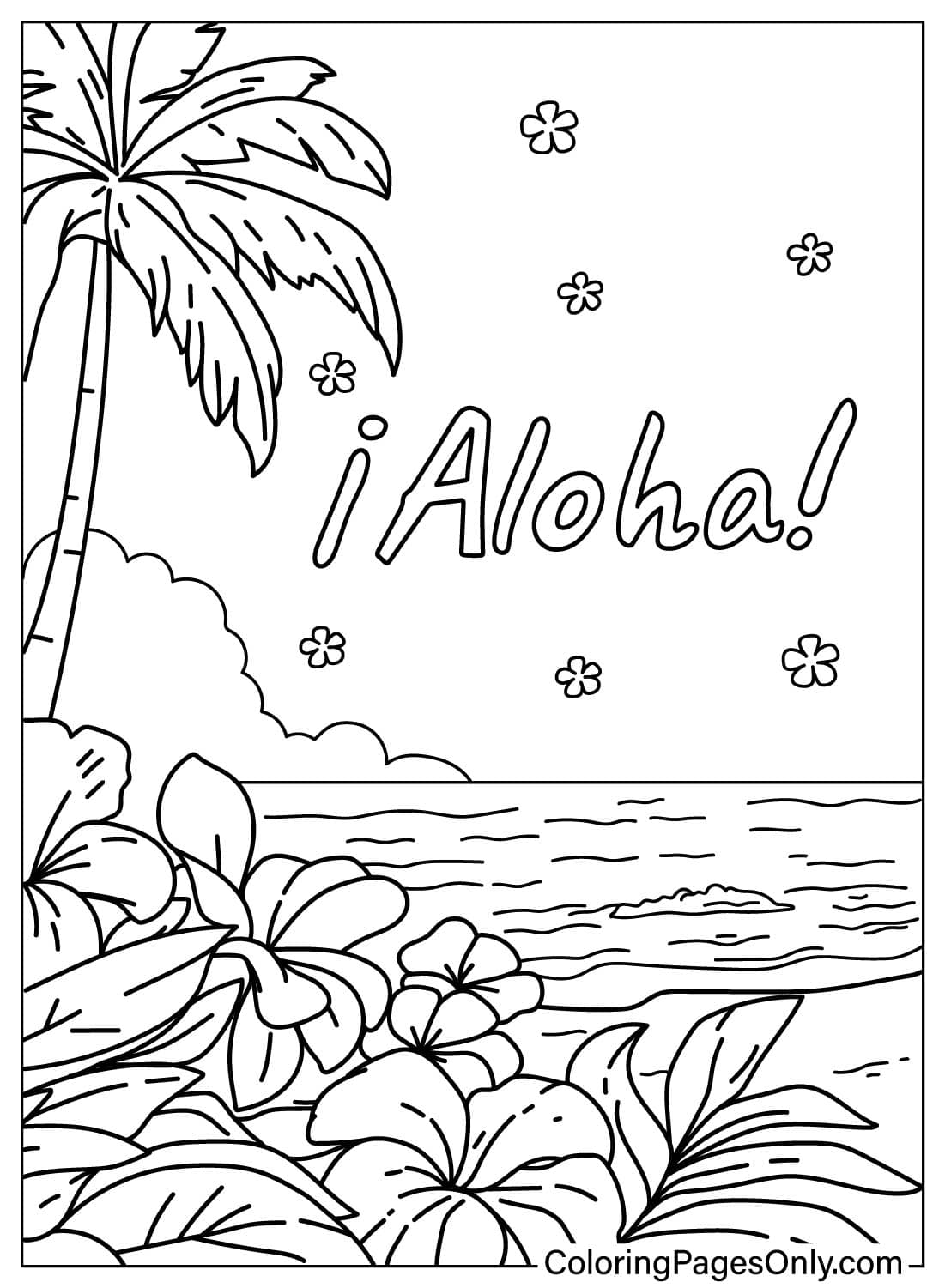 Hawaii Color Pages Hawaii Color Pages