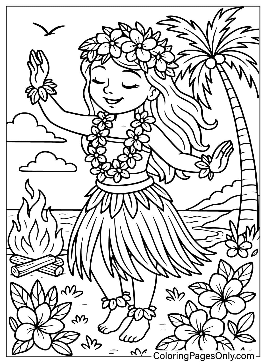 Hawaii Color Pages