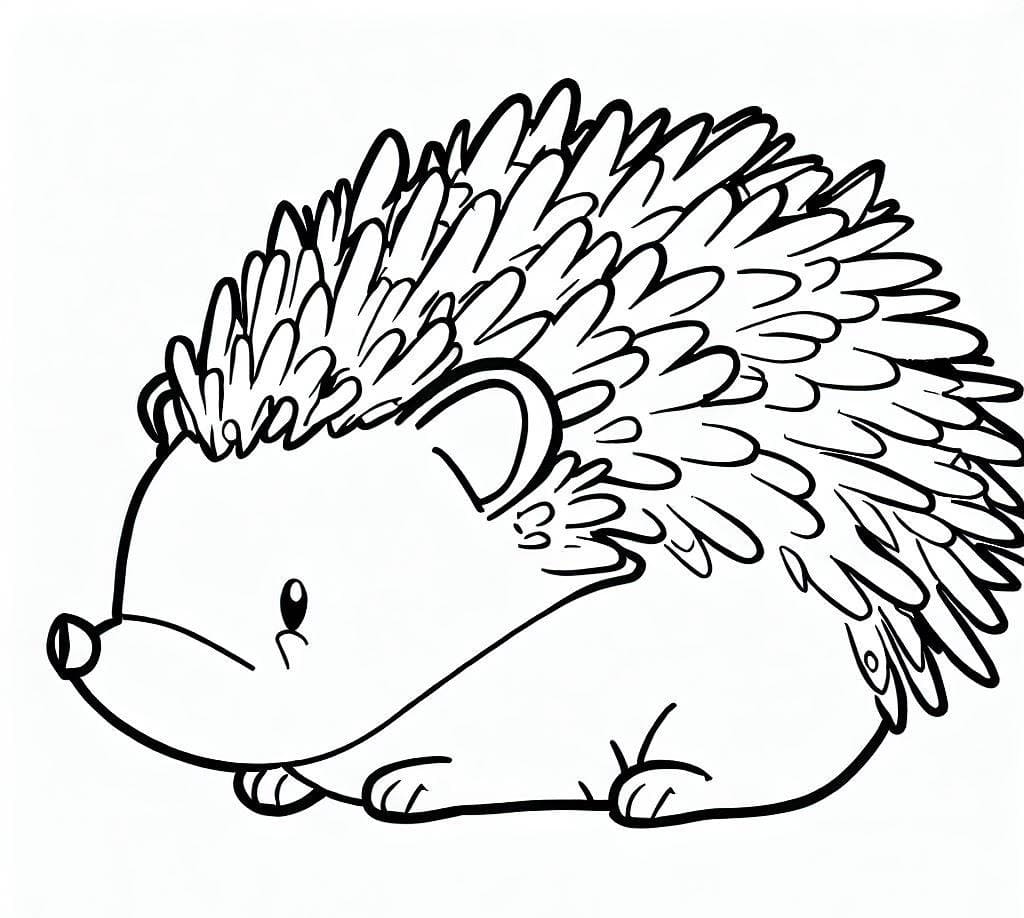 Hedgehog Coloring Pages ColoringLib