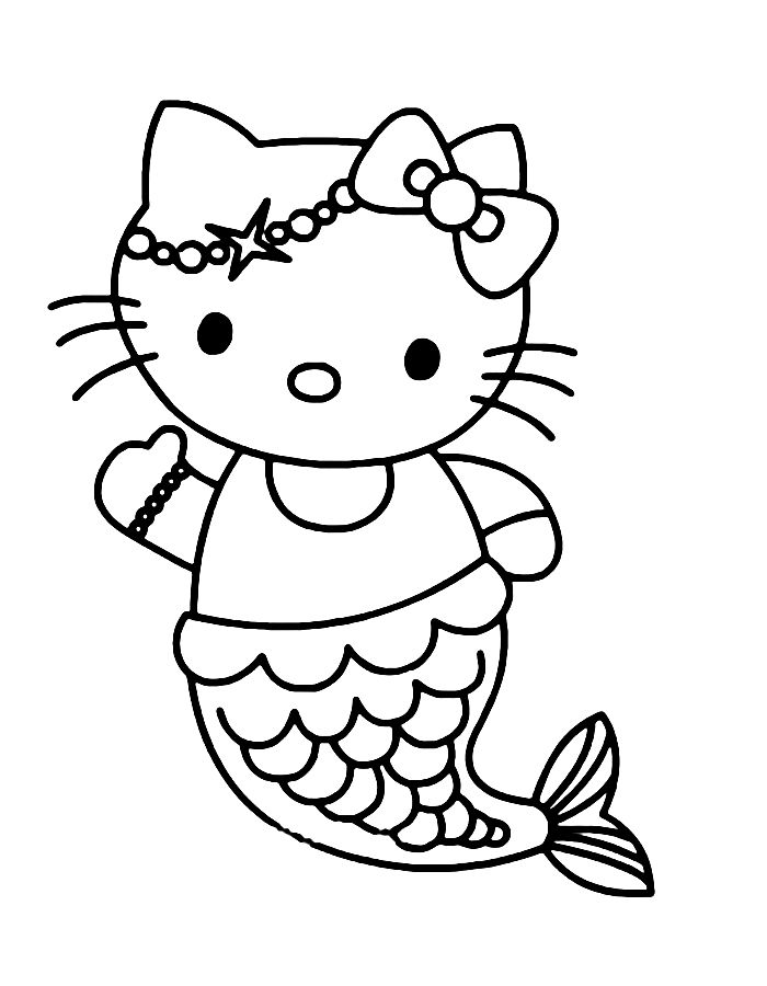 Hello Kitty Coloring Pages Free Printable PDF Hello Kitty Coloring Pages Free Printable PDF