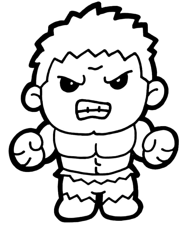 Hulk Coloring Pages ColoringLib