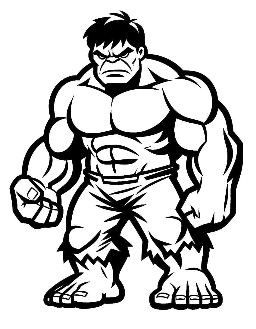 Hulk Coloring Pages ColoringLib Hulk Coloring Pages ColoringLib