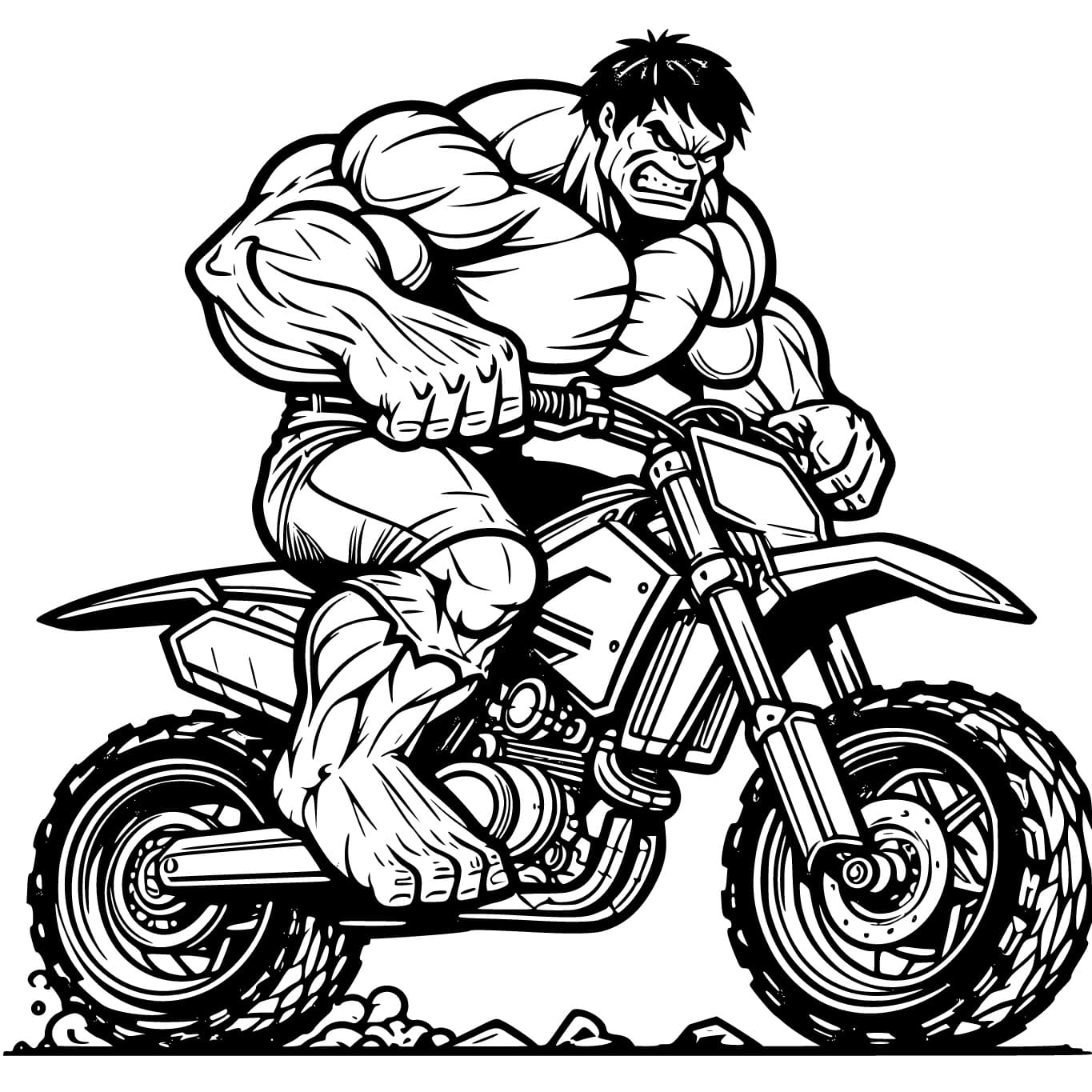 Hulk Coloring Pages ColoringLib