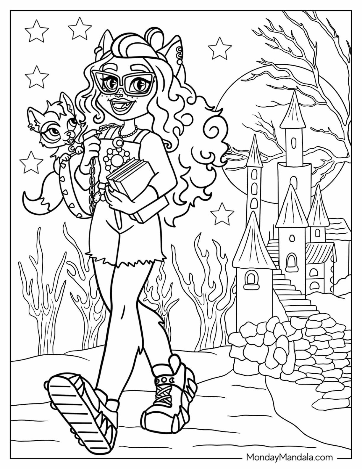 Images Of Monster High Coloring Pages Free Infoupdate Images Of Monster High Coloring Pages Free Infoupdate