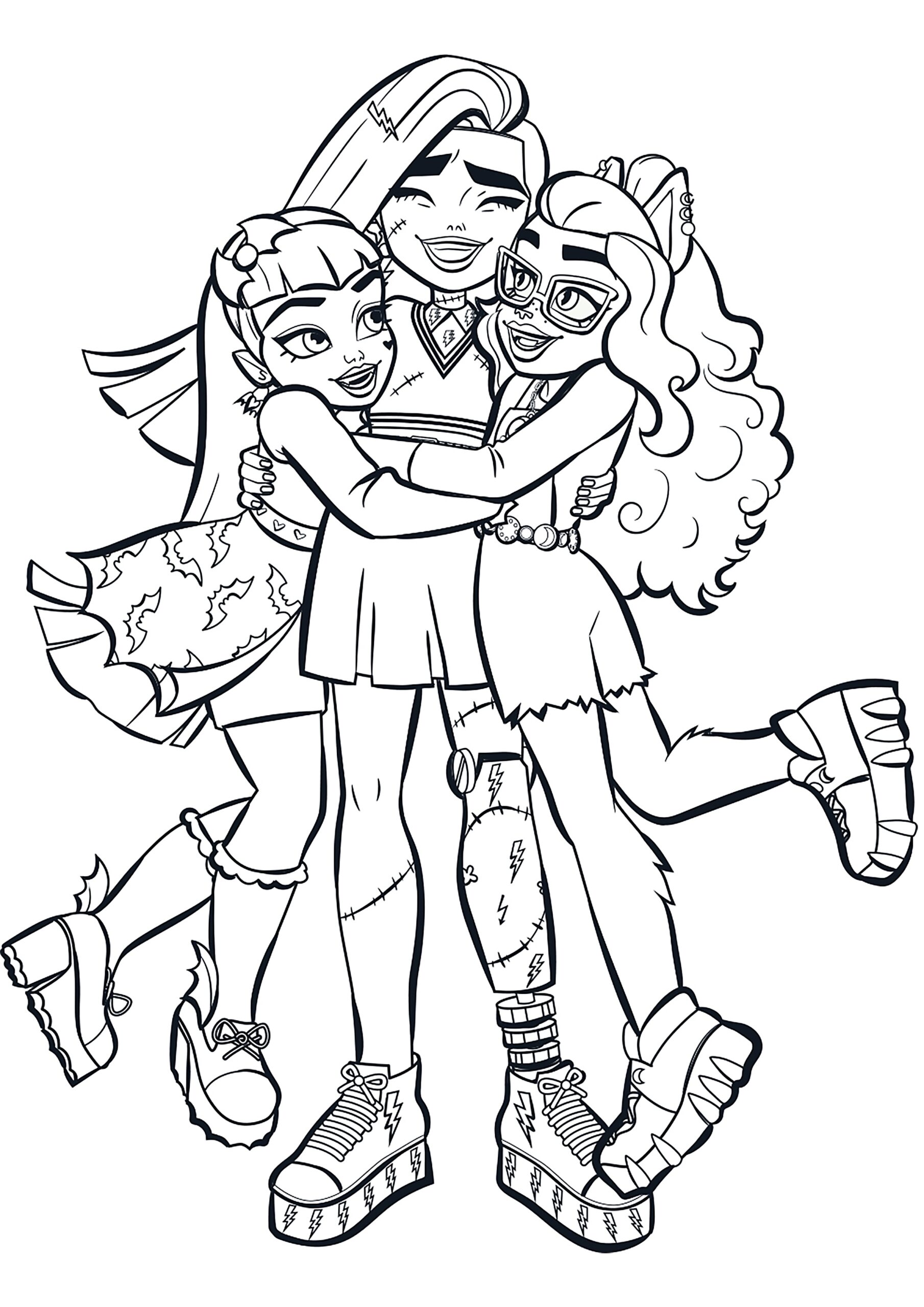Images Of Monster High Coloring Pages Free Infoupdate Images Of Monster High Coloring Pages Free Infoupdate
