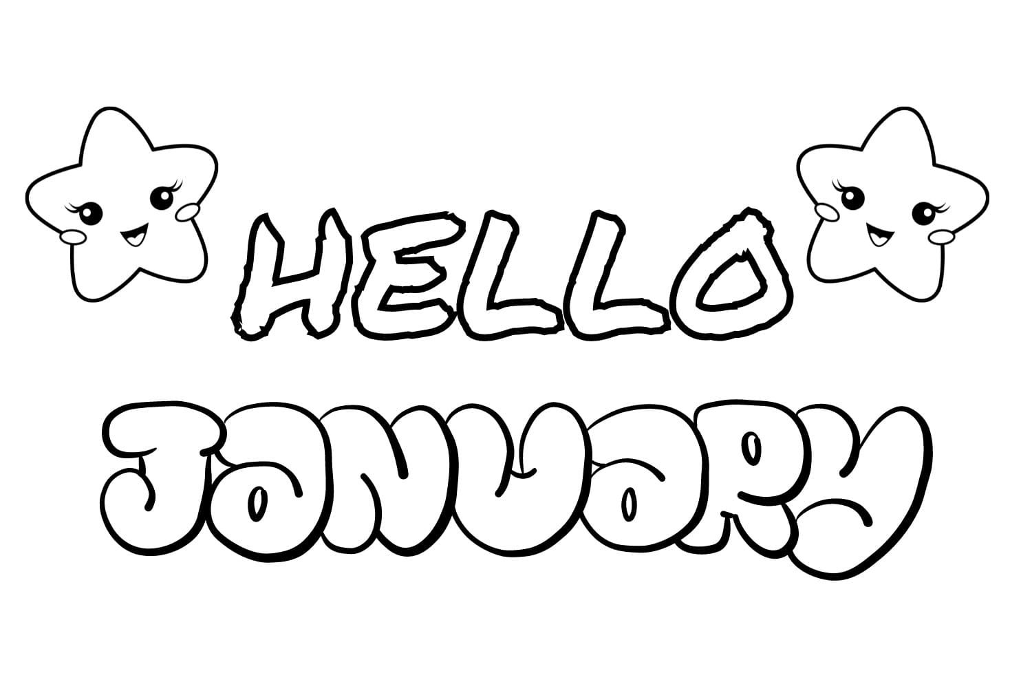 january coloring pages january coloring pages
