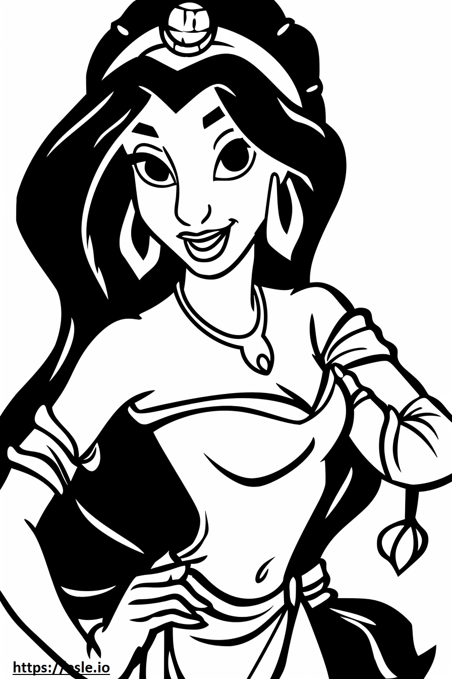 Jasmine Aladdin Coloring Pages Jasmine Aladdin Coloring Pages