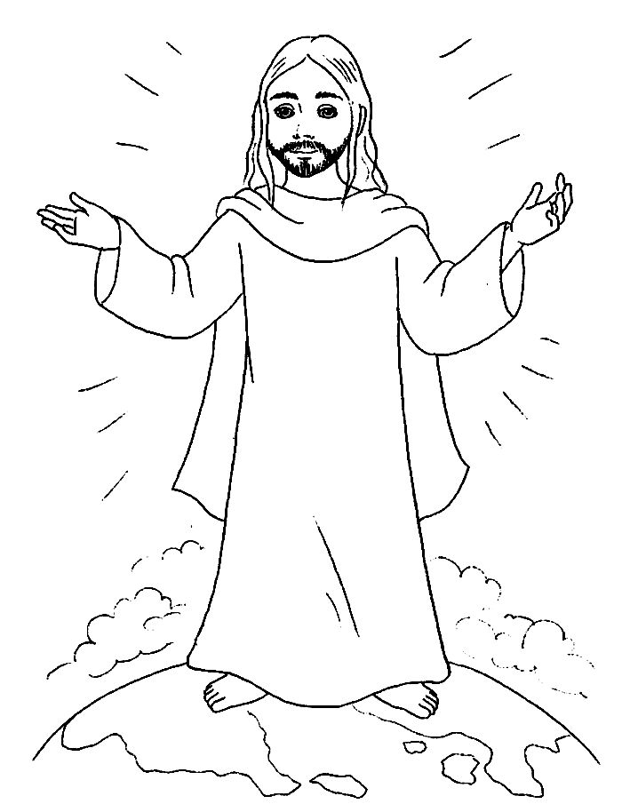 Jesus Coloring Pages Free Printable PDF Jesus Coloring Pages Free Printable PDF
