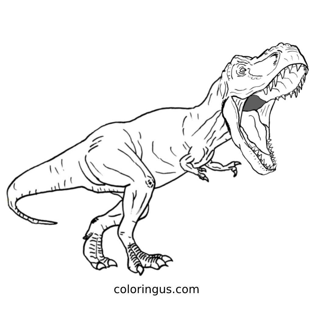 Jurassic World Coloring Pages Free Printable PDF Jurassic World Coloring Pages Free Printable PDF