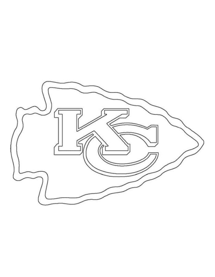 Kansas City Chiefs Coloring Pages Free Printable PDF 