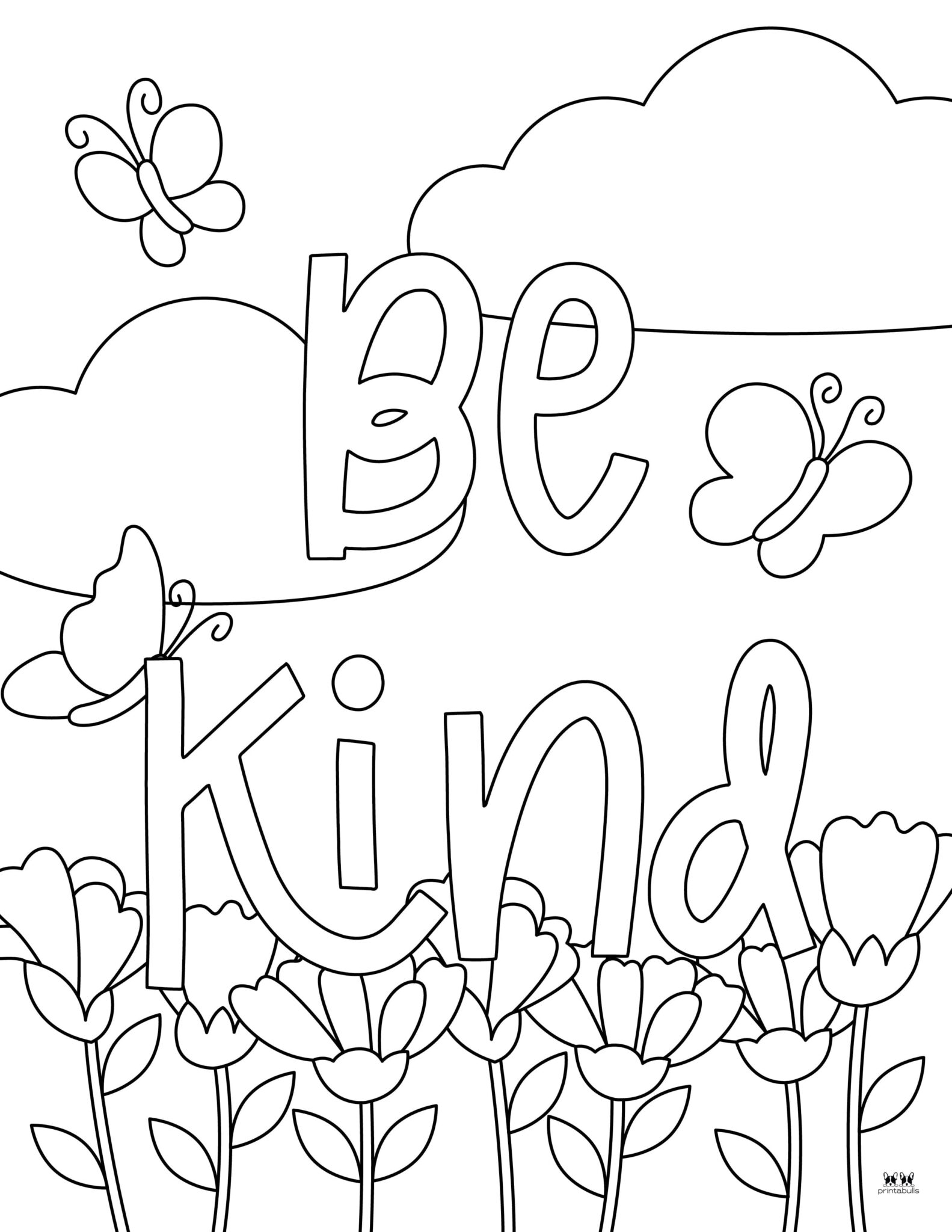 Kindness Coloring Pages 45 FREE Pages Printabulls