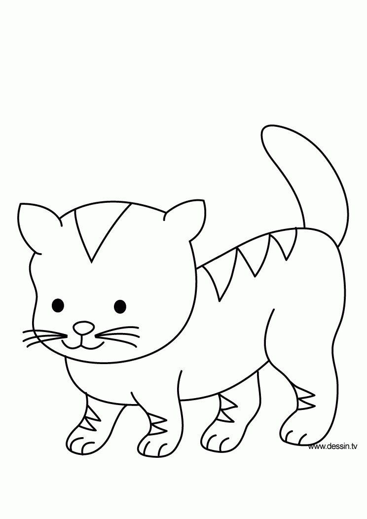 Kittens Coloring Pages Coloring Nation