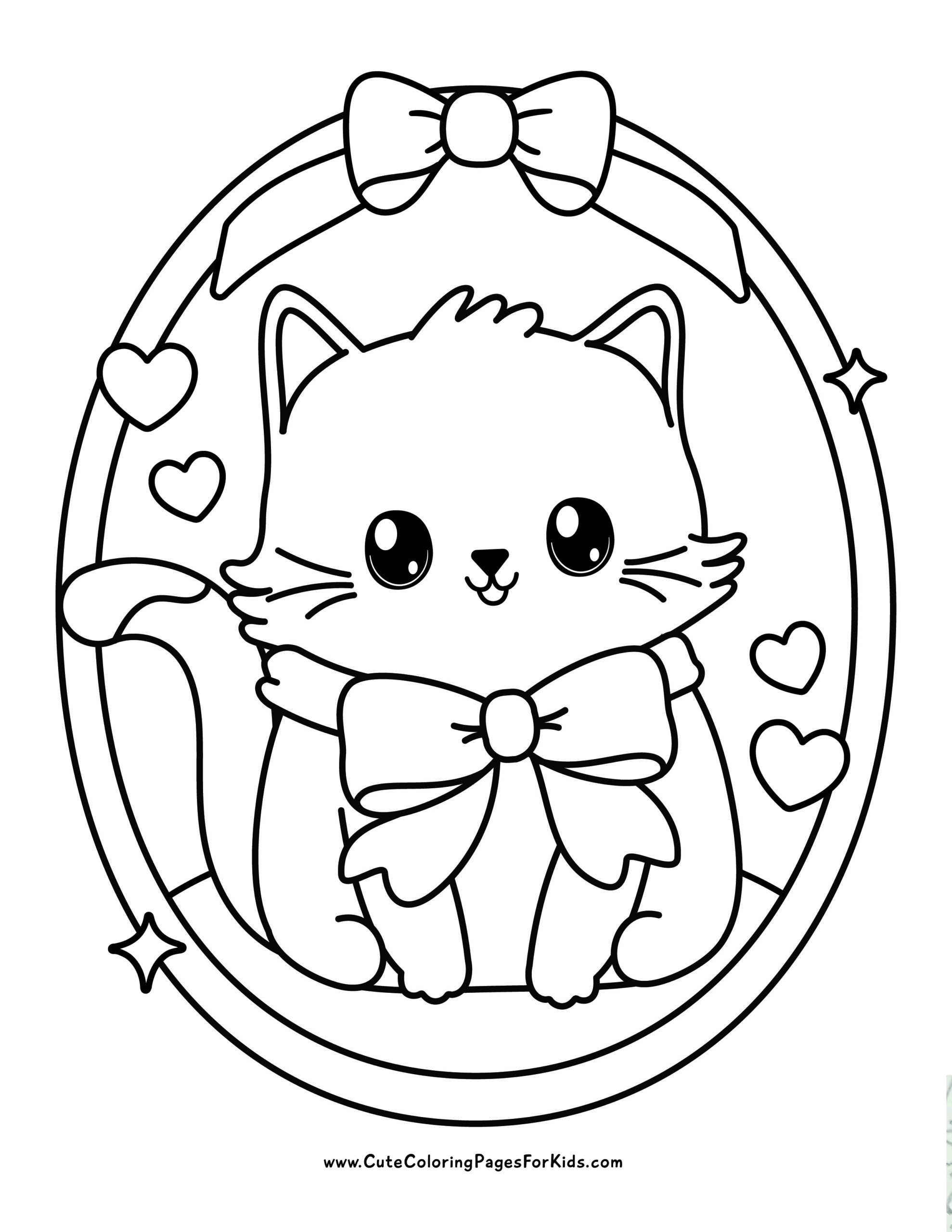 Kitty Cat Coloring Pages 10 Free Printable PDFs Cute Coloring Pages Kitty Cat Coloring Pages 10 Free Printable PDFs Cute Coloring Pages