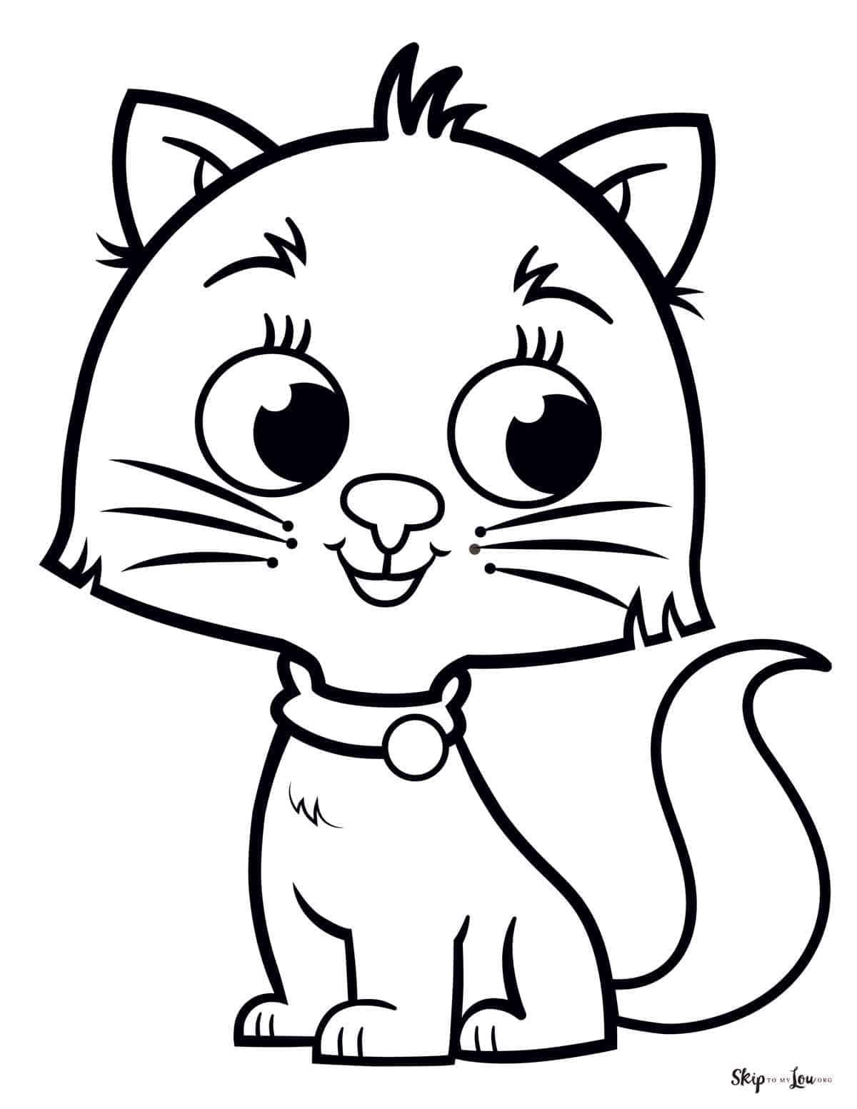 Kitty Cat Coloring Pages Cute Eyes Coloring Pages Kitty Cat Coloring Pages Cute Eyes Coloring Pages