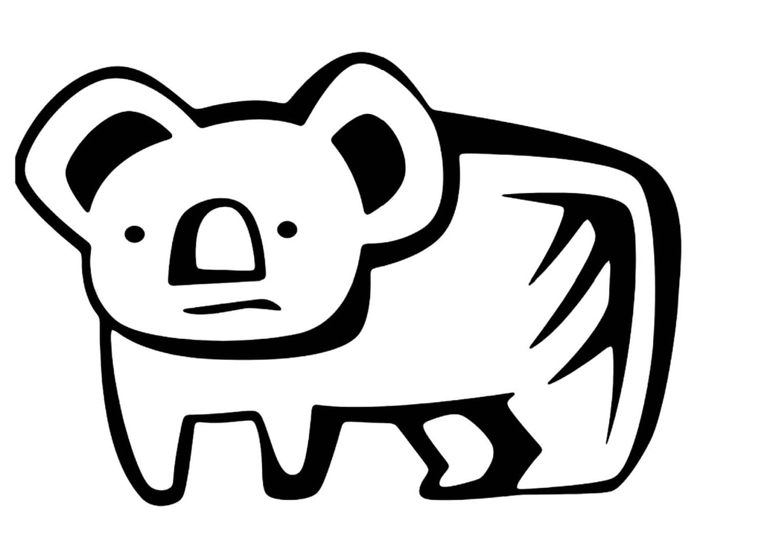 Koala Printable Coloring Page Download Print Or Color Online For Free