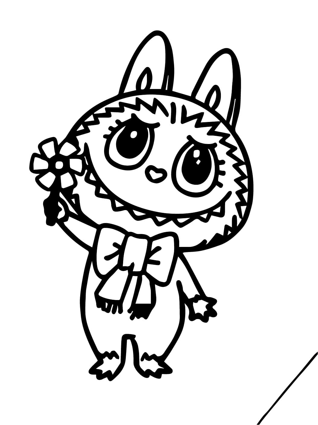 Labubu Coloring Pages ColoringLib Labubu Coloring Pages ColoringLib