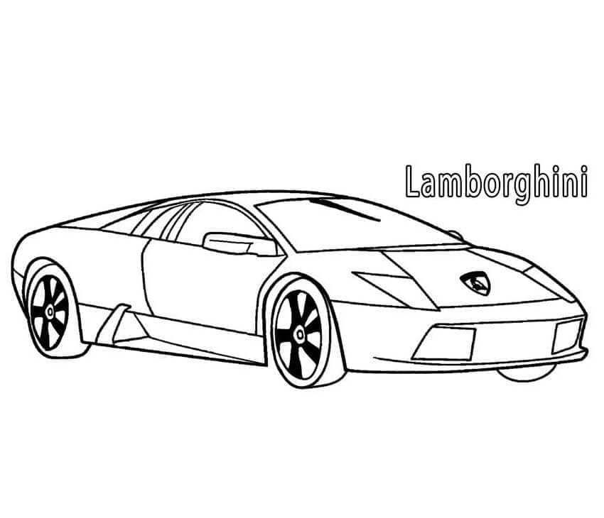 lamborghini coloring page lamborghini coloring page