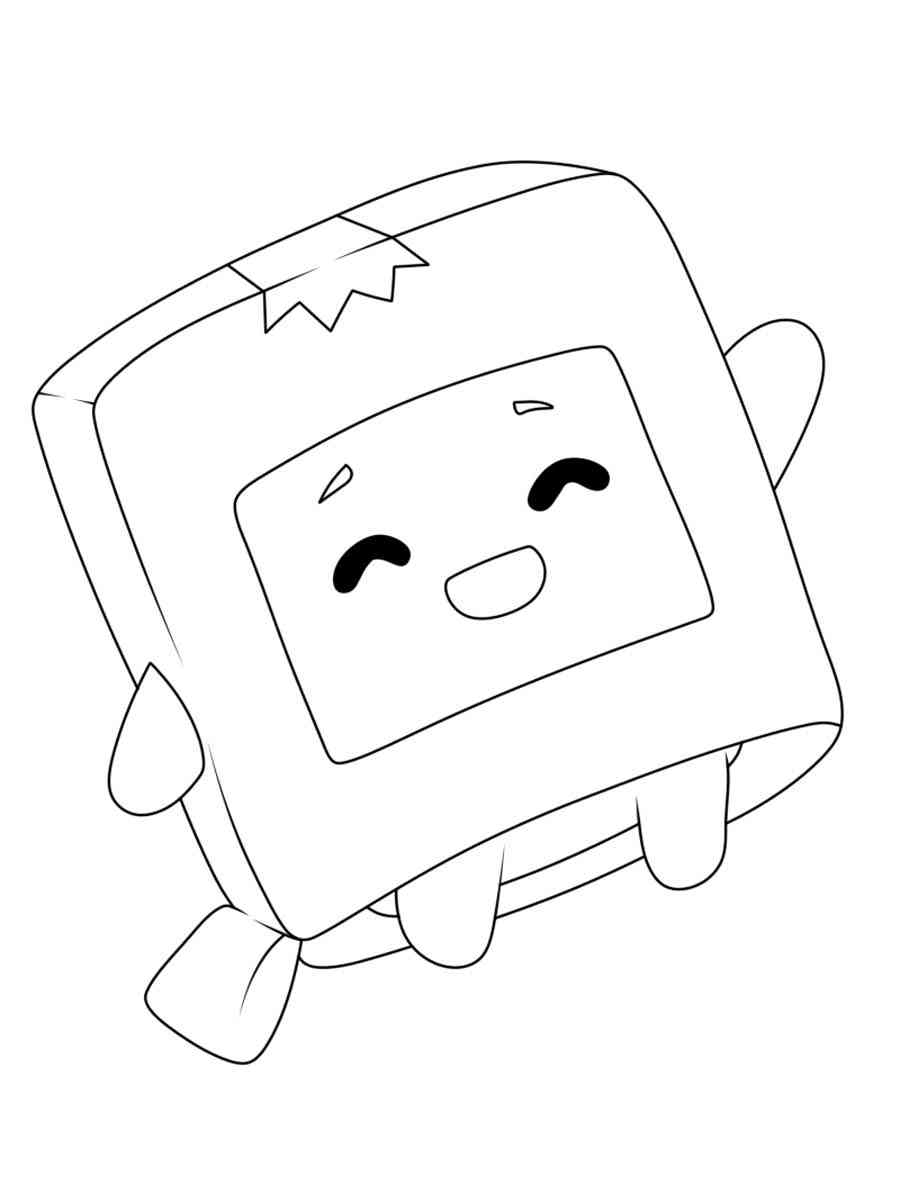LankyBox Coloring Page Free Printable